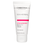 Маска красоты с морскими травами "Клубника" Christina