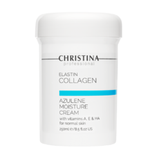Увлажняющий крем с азуленом и витаминами А,Е и гиалуроновой кислотой Christina